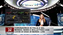 Coronavirus in Italia e nel mondo: news e bollettino casi Covid di oggi 20 marzo. LIVE