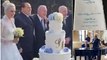 Silvio Berlusconi e il matrimonio ‘simbolico’ con Marta Fascina: lei in bianco, lui in blu ha cantat
