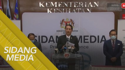 [SIDANG MEDIA] Perkembangan terkini penularan wabak COVID-19