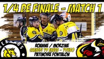 FRA - Hockey D2 2022-03-19 Roanne VS Morzine-Avoriaz (1/4 de Finale M 1 - Saison 2021-2022)