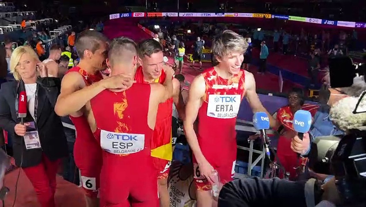 Emoción máxima: los cuatro españoles son plata y lo celebran así