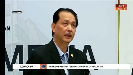 Kes dijangka meningkat dalam tempoh seminggu sebab @KKMPutrajaya melaksanakan pengesanan bersasar