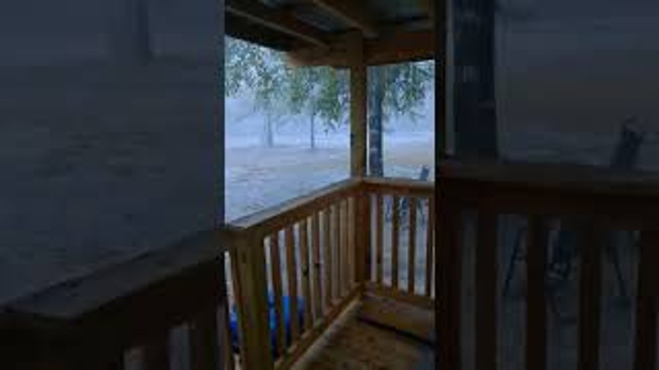 Lightning Strikes the Front Porch