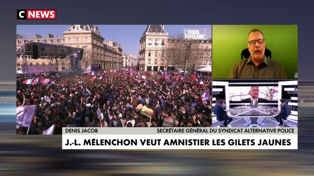 «Face à l’ordre, il veut l’anarchie» explique Denis Jacob à propos de Jean-Luc Mélenchon