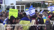 Izraelnek döntenie kell az ukrán elnök szerint