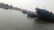 Un navire de marchandises a coulé une vedette à passagers au Bangladesh