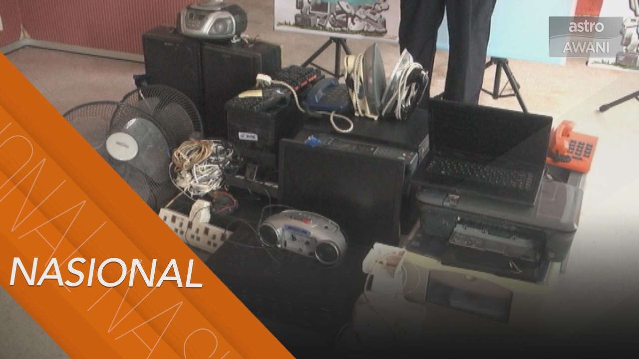 80% barangan buangan elektrik, elektronik tidak dilupuskan dengan sempurna