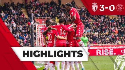 AS MONACO 3-0 PARIS SAINT-GERMAIN - LIGUE 1 - 29ÈME JOURNÉE