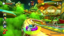 Drive-Thru Danger Mirror Mode Nintendo Switch Gameplay - Crash Team Racing Nitro-Fueled