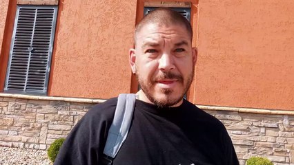 Tim is legally blind, pray Jesus Christ opens his spiritual eyes, and he becomes a new creation.