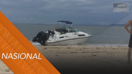 Dipukul ombak, dua pemancing diselamatkan