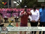 Gobernador del estado Carabobo lideró despliegue especial de limpieza en el mcpio. Naguanagua