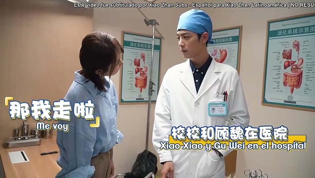 [SUB ESPAÑOL] 220319 The Oath of Love weibo update con Xiao Zhan - Detrás de escenas