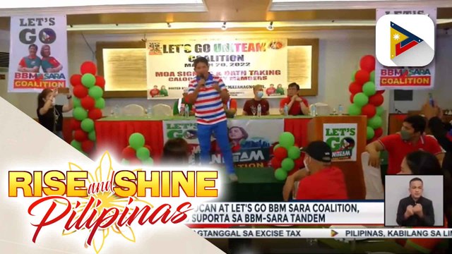Let's Go UniTeam Caloocan at Let's Go BBM Sara Coalition, naghayag ng suporta sa BBM-Sara tandem