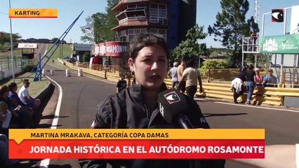 Jornada histórica en el Autódromo Rosamonte