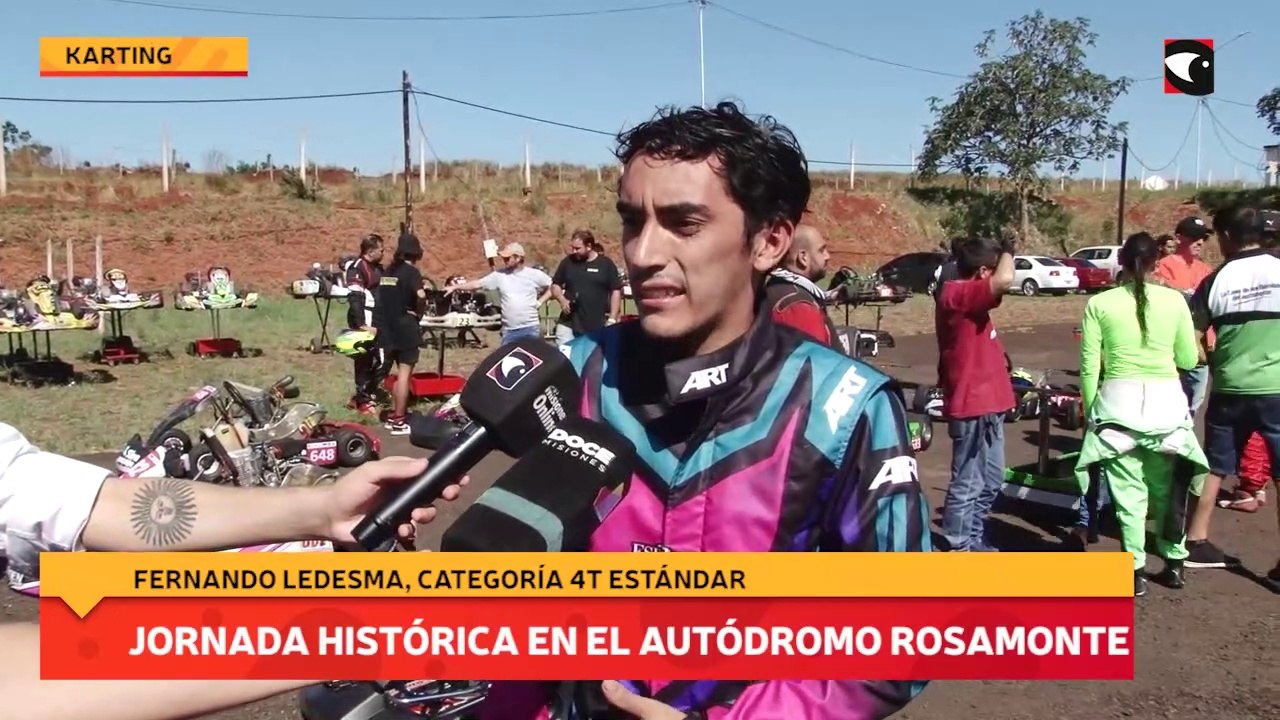 Jornada histórica en el Autódromo Rosamonte