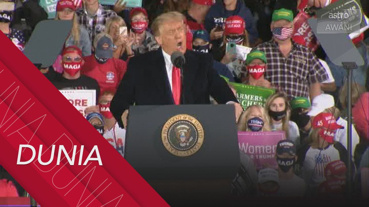 Trump kecam FB dan Twitter kerana sekat pendeda...