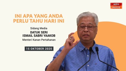 5 perkara penting kenyataan media harian PKPB - 15 Okt 2020