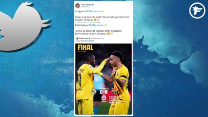 L'humiliation du Real Madrid fait le buzz sur Twitter