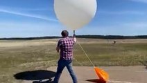 NWS release weather balloon ahead of storms