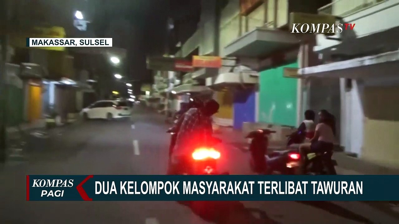 Tawuran di Makassar Libatkan Senjata Tajam, Polisi Kejar Pelaku hingga Tembakan Peluru ke Udara