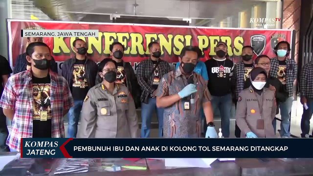 Pembunuh Ibu dan Anak di Kolong Tol Semarang Ditangkap