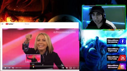 EL BANANERO vs LAURA  el América y la muñeca system Sapeee  REACCIÓN DJKIRE