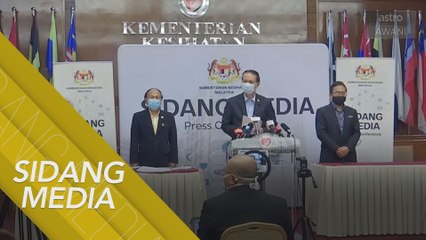 [SIDANG MEDIA] Perkembangan terkini penularan wabak COVID-19