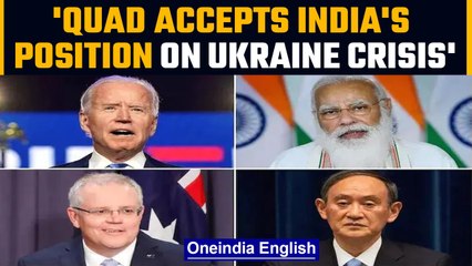 Quad has accepted India’s position on Ukraine crisis, says Australian envoy to India | Oneindia News