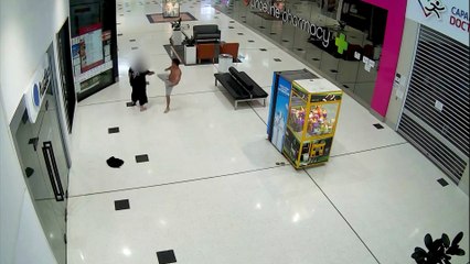 Man knocked to ground in shopping centre altercation