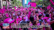 WATCH: Emerald Avenue Turns Pink