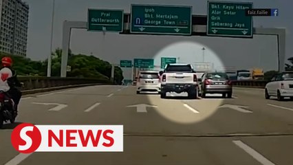 Penang cops nab 4WD driver caught on camera driving dangerously