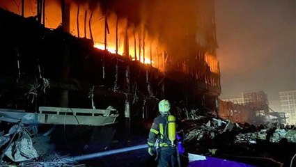 Tüm gözler bugün gerçekleşecek müzakerelere çevrilmişken, Rusya yine Kiev'de sivilleri bombaladı