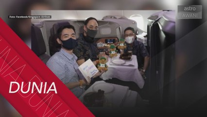 Singapore Airlines tawar restoran dalam pesawat