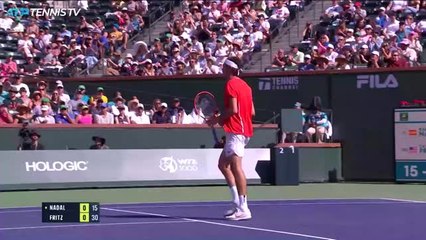 Fritz ends Nadal's unbeaten 2022 in Indian Wells final