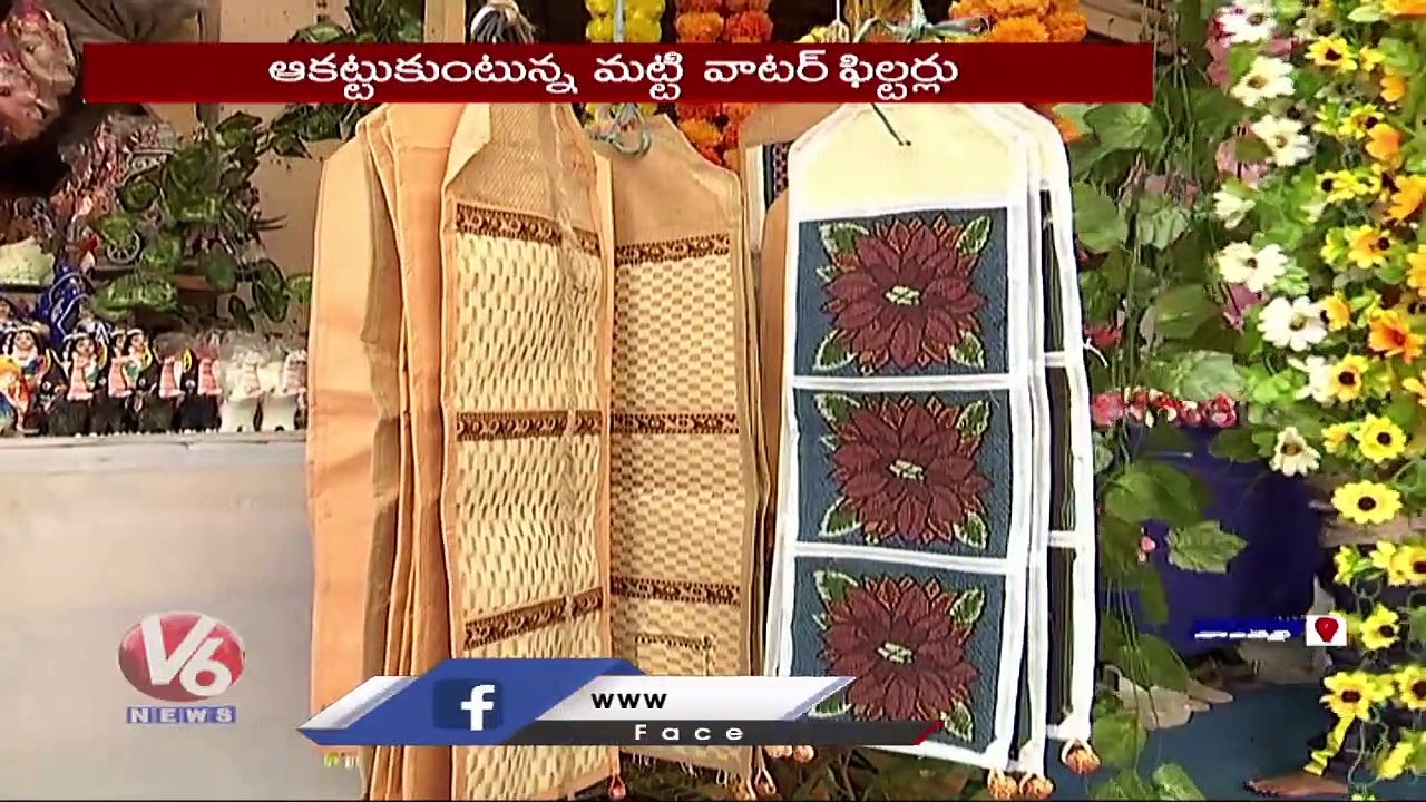 Special Report On Handloom Stalls In Numaish _ Hyderabad _ V6 News ...