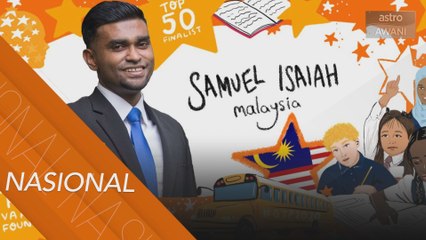 Cikgu Sam tersenarai dalam 10 finalis terbaik Hadiah Guru Global 2020