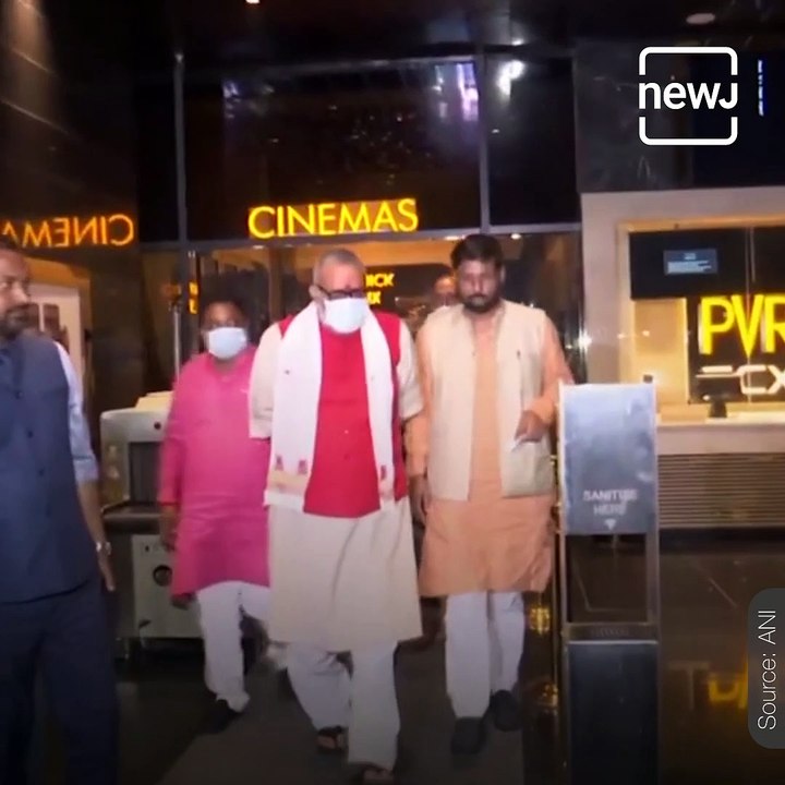 After Watching 'The Kashmir Files', Union Minister Giriraj Singh Leaves Theatre Teary-Eyed
