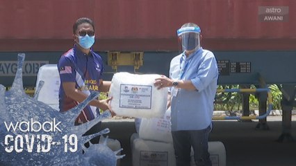 NGO sumbang 800 PPE buat barisan hadapan di Sabah