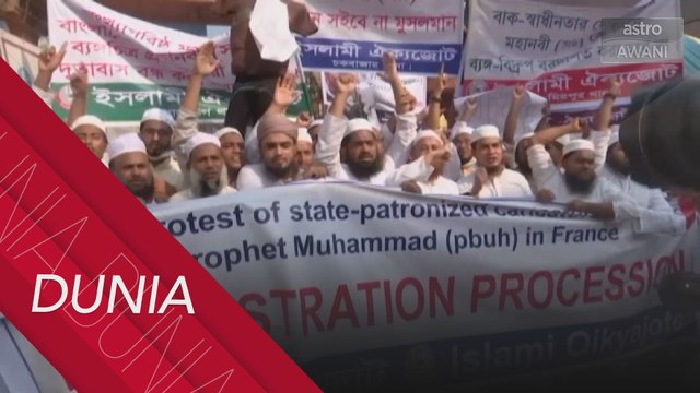 Hina Nabi, ratusan ribu sertai protes kecam Perancis