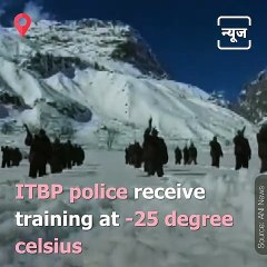 ITBP Jawans Train At High Altitude In Uttarakhand