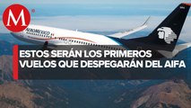 Destinos, horarios y precios: estos son los primeros vuelos que partirán del AIFA