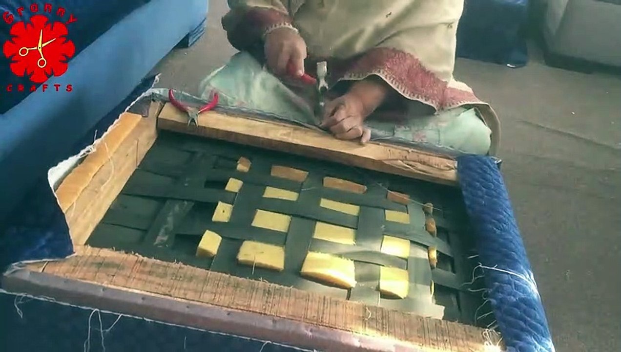 How To Make Sofa Making | Best Model and Beautiful Sofa | Process of Sofa Cushioning |Granny Crafts