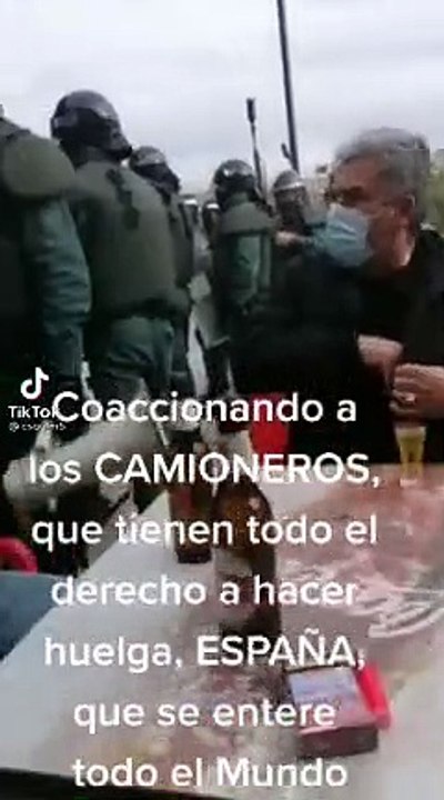 Así coacciona el gobierno a los camioneros