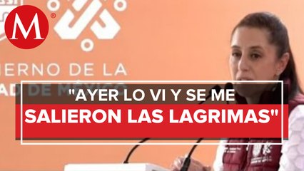 "Se me salieron las lágrimas": Sheinbaum recomienda ver documental sobre el AIFA