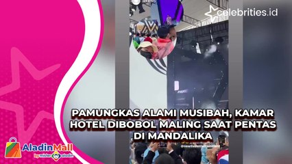 Pamungkas Alami Musibah, Kamar Hotel Dibobol Maling Saat Pentas di Mandalika