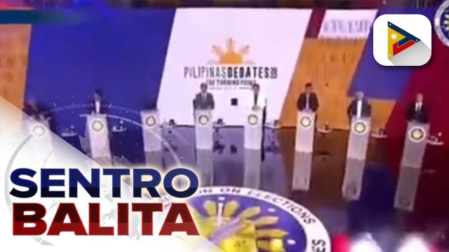 Pitong Vice Presidential candidates humarap sa debate na pinangunahan ng Comelec