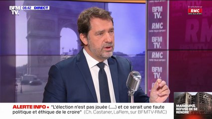 Christophe Castaner justifie la proposition d'Emmanuel Macron sur le RSA: "L'allocation, c'est la réponse des lâches"
