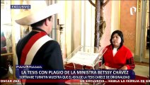 ¡Exclusivo! La tesis con plagio de la ministra de Trabajo Betssy Chávez