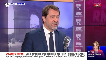 Pour Christophe Castaner, "il n'y a pas de risque de tension sur l'hôpital" malgré le rebond des contaminations de Covid-19